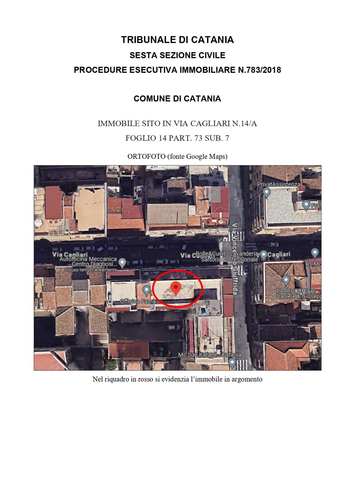 Immobile commerciale a Catania